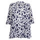 Georgedé Spot Print Georgette Twinset Navy and White 