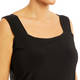 Georgedé Stretch Jersey Vest Black