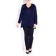 KARIN COTTON MIX LONG CARDIGAN WITH POCKETS