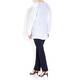 KARIN HORIZONTAL STRIPED WHITE CARDIGAN 