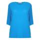 KARIN BLUE ULTRALIGHT HORIZONTAL STRIPE SWEATER 