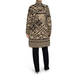 FABER LONG KNITTED INTARSIA JACKET