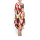 MASHIAH ABSTRACT PRINT DRESS