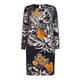 MORETTI EMBELLISHED PRINT DRESS