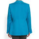 MARINA RINALDI PETROL LINED LINEN BLAZER
