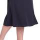 HABELLA navy flick hem SKIRT