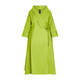 Igor Taffeta Wrap Dress Lime Green
