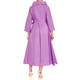 Igor Taffeta Wrap Dress Purple