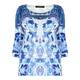 Imagini blues abstract print SWEATER