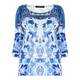 Imagini blues abstract print SWEATER