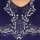 BEIGE LABEL violet EMBELLISHED embroidered SWEATER