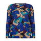 PER TE BY KRIZIA pure wool PRINT SWEATER