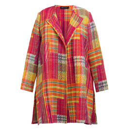 Karvinen Tweed Jacket Multi-Colour  - Plus Size Collection