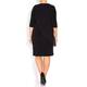 KIRSTEN KROG BLACK CHIFFON LAYER DRESS