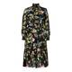 KIRSTEN KROG FRILL COLLAR FLORAL PRINT DRESS