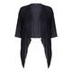 KIRSTEN KROG black chiffon CAPE