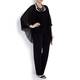 KIRSTEN KROG black chiffon CAPE