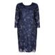 BEIGE LABEL NAVY SEQUINED LACE DRESS