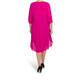 KIRSTEN KROG GEORGETTE LAYER DRESS CERISE