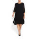 KIRSTEN KROG BLACK CHIFFON DRESS