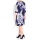 KIRSTEN KROG ABSTRACT PRINT DRESS + LONG JACKET