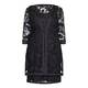 KIRSTEN KROG black lace JACKET & DRESS