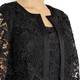 KIRSTEN KROG black lace JACKET & DRESS