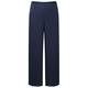 KIRSTEN KROG navy chiffon palazzo TROUSERS