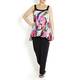 KIRSTEN KROG poppy print fluid TWINSET