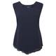 KIRSTEN KROG navy chiffon sleeveless top