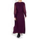 KIRSTEN KROG GOWN CHIFFON PLUM