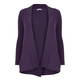 PER TE BY KRIZIA VIOLET WOOL AND CASHMERE CARDIGAN