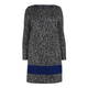 PER TE BY KRIZIA PRINT LONG SLEEVE DRESS
