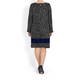 PER TE BY KRIZIA PRINT LONG SLEEVE DRESS