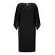 PER TE BY KRIZIA black DRESS with devore shoulders