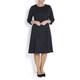 Krizia tone on tone jacquard DRESS
