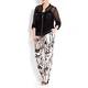 KRIZIA bamboo print TROUSERS