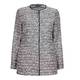 KRIZIA monochrome jacquard JACKET