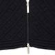 KRIZIA BLACK KNIT QUILTED EFFECT JACKET