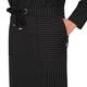 PER TE BY KRIZIA PINSTRIPE BLACK SKIRT