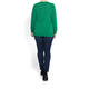 PER TE BY KRIZIA GREEN LUREX SWEATER