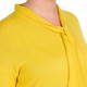 PER TE BY KRIZIA DETACHABLE PUSSYBOW SWEATER YELLOW