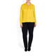 PER TE BY KRIZIA DETACHABLE PUSSYBOW SWEATER YELLOW