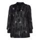 PER TE BY KRIZIA SHEER BLACK SHIRT