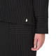 KRIZIA ROUND NECK PINSTRIPE TUNIC