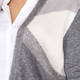 LUISA VIOLA GREY KNITTED CARDIGAN