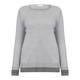 LUISA VIOLA EMBELLISHED CUFF SWEATER