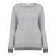 LUISA VIOLA EMBELLISHED CUFF SWEATER