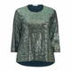 LUISA VIOLA SEQUIN FRONT TOP GREEN
