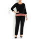 LUISA VIOLA SWEATER BLACK